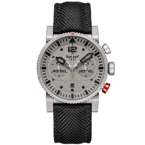 Hanhart Montre Hanhart Primus Pilot Monochrome Automatique diamètre 44 mm- 740.240-3020