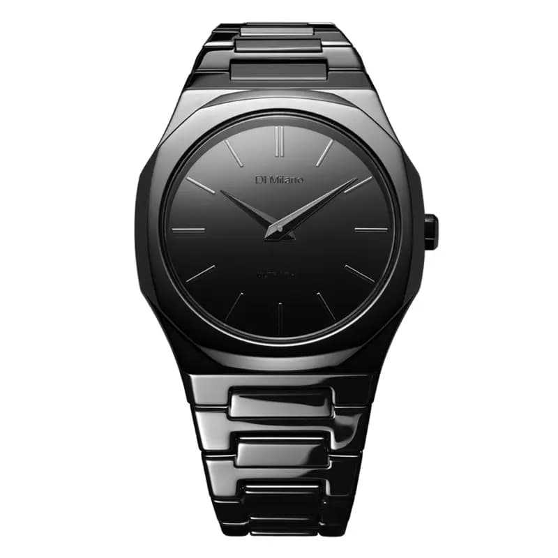 D1 Milano Montre Ultra Thin Black Mirror 38 mm UTBU09