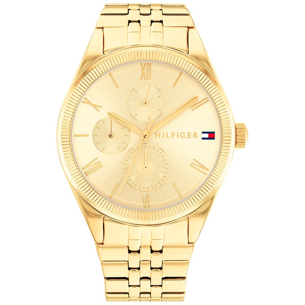 Tommy Hilfiger Montre Tommy Hilfiger en Acier et PVD Doré