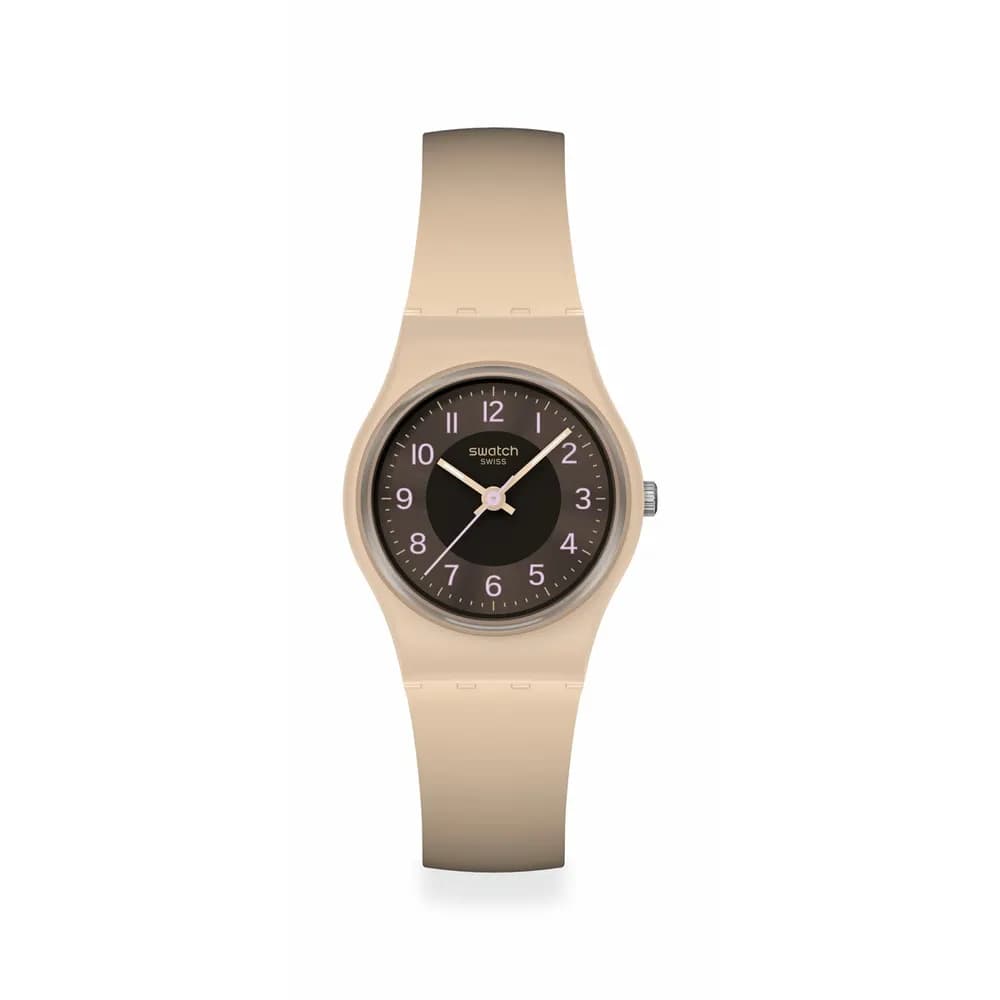 Swatch Montre quartz Femme Essentials Marron