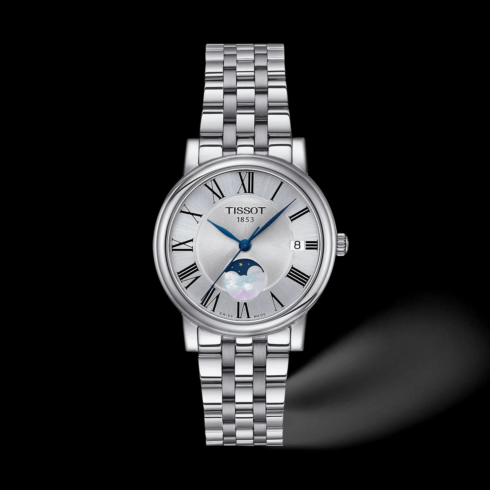 Tissot Carson Premium 32 mm — phase de lune