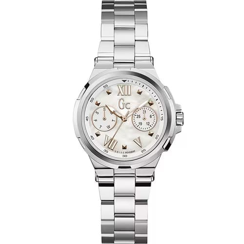 Gc Montre Femme GC en Acier Gris Etanche