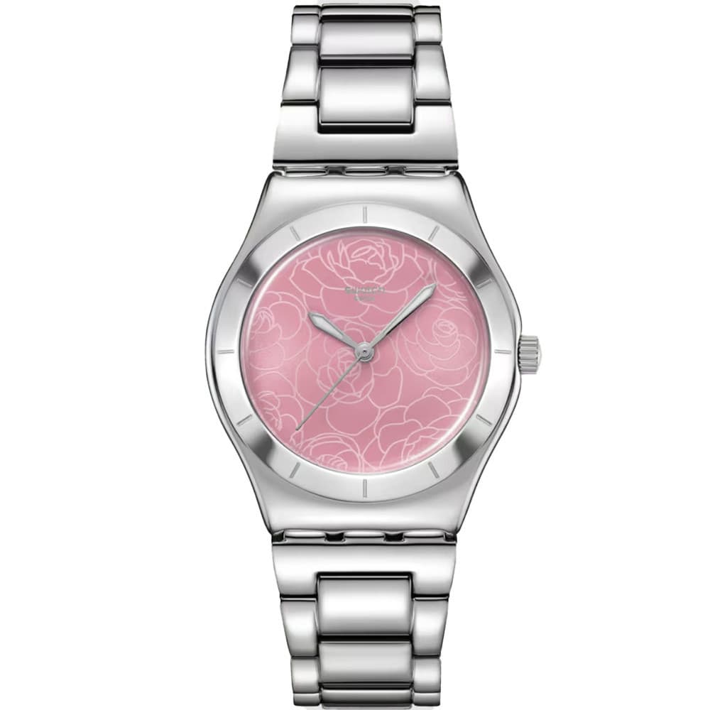 Swatch Montre Swatch Collection Petal Charm en Acier Argenté