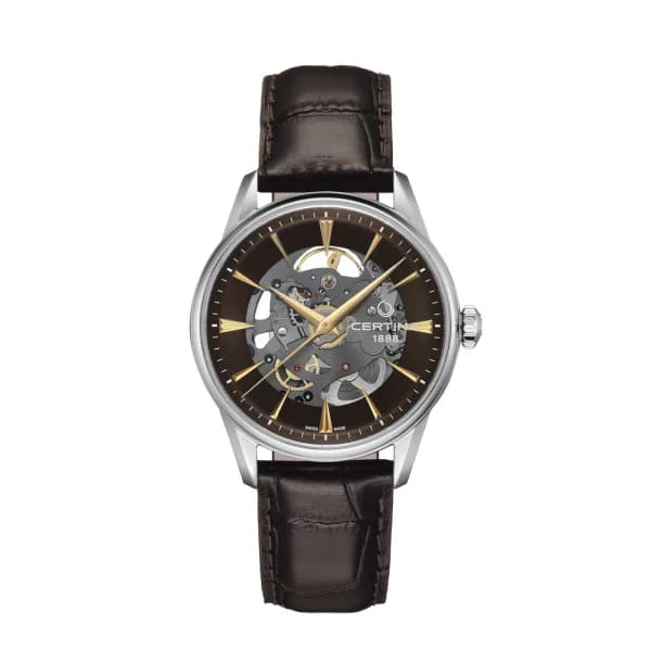 Certina Montre Certina DS-1 Skeleton Automatique Cadran Gris