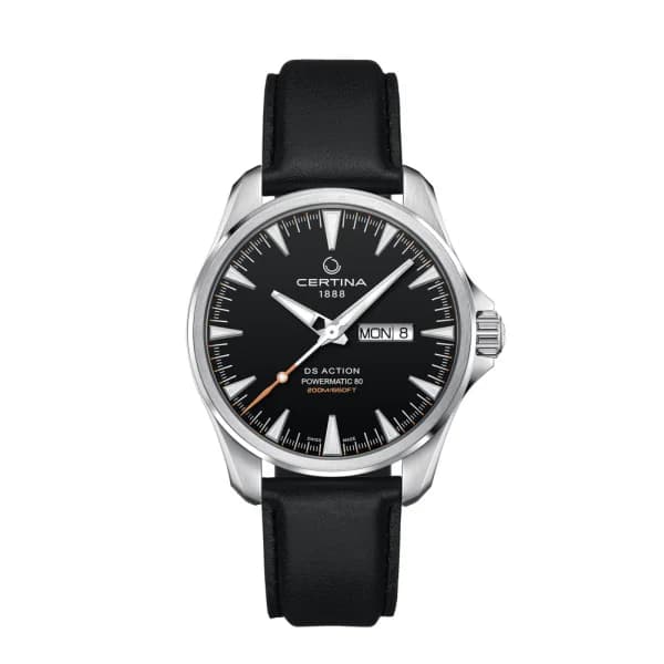 Certina Montre Certina DS Action Day Date Powermatic 80 Automatique Cadran Noir