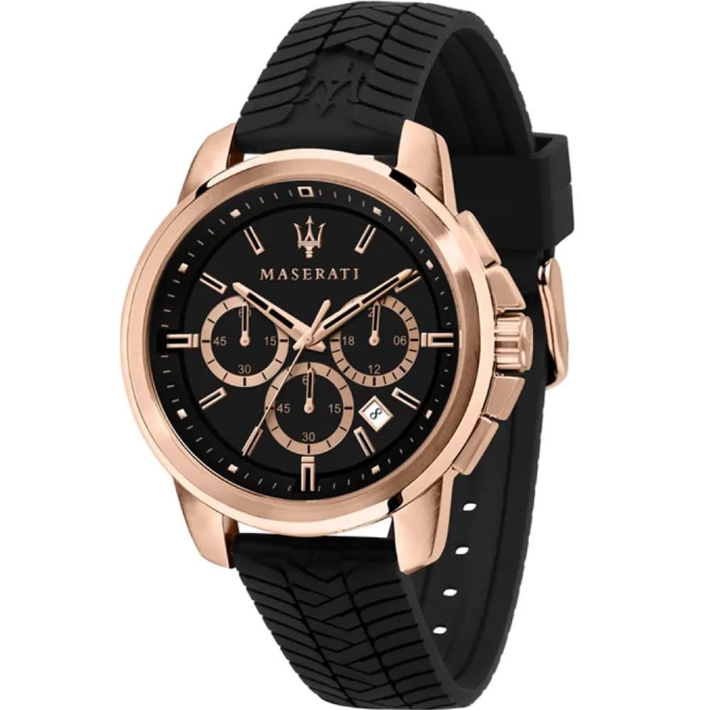 Maserati Montre Maserati en Silicone Noir