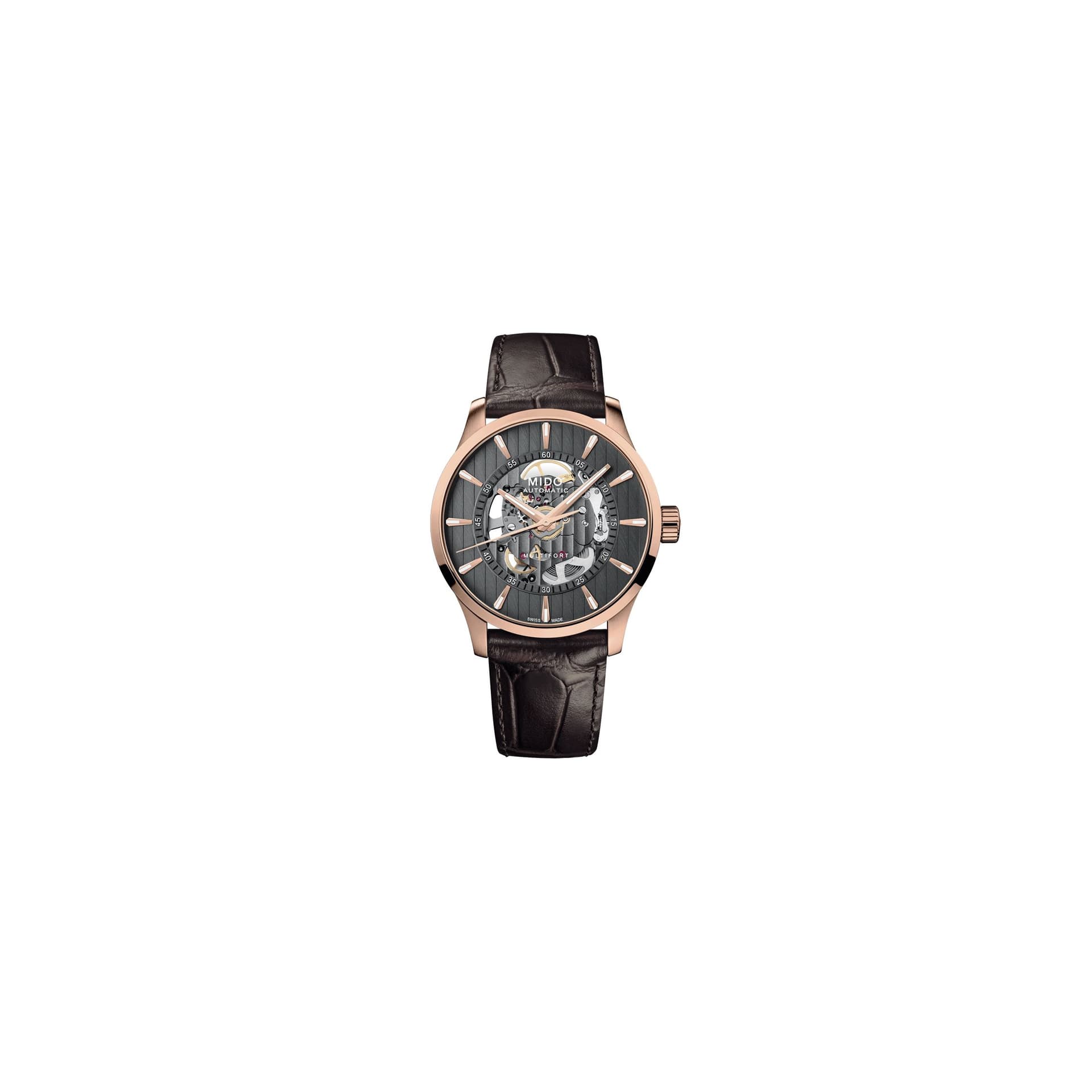 Mido Montre Mido Multifort Skeleton Vertigo 42 mm- M038.436.36.061.00