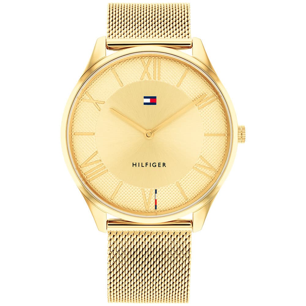 Tommy Hilfiger Montre Tommy Hilfiger en Acier et PVD Doré
