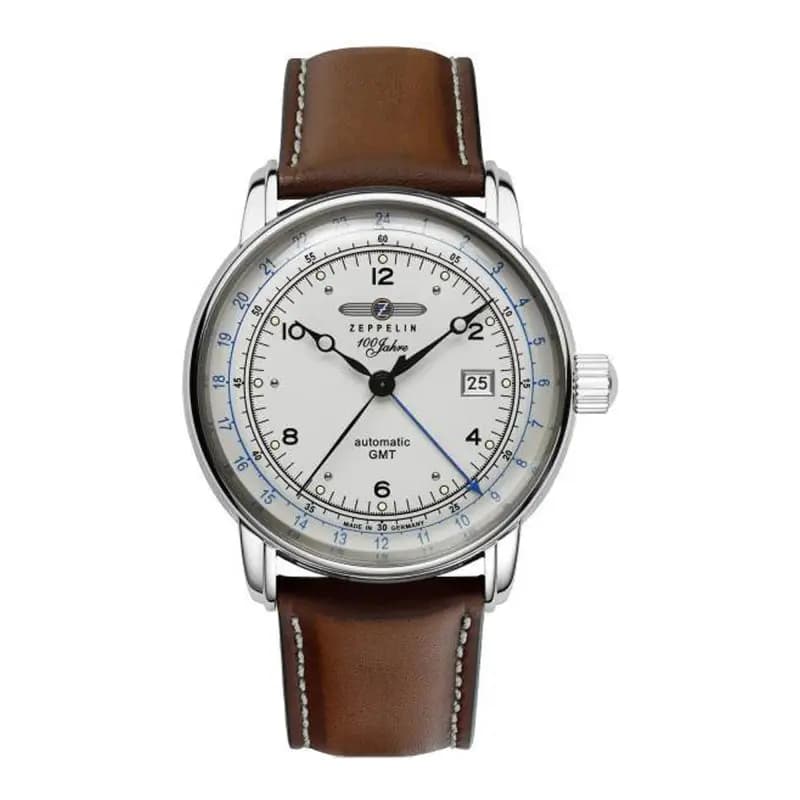 Zeppelin Montre 100 Jahre Automatic GMT 8666-1