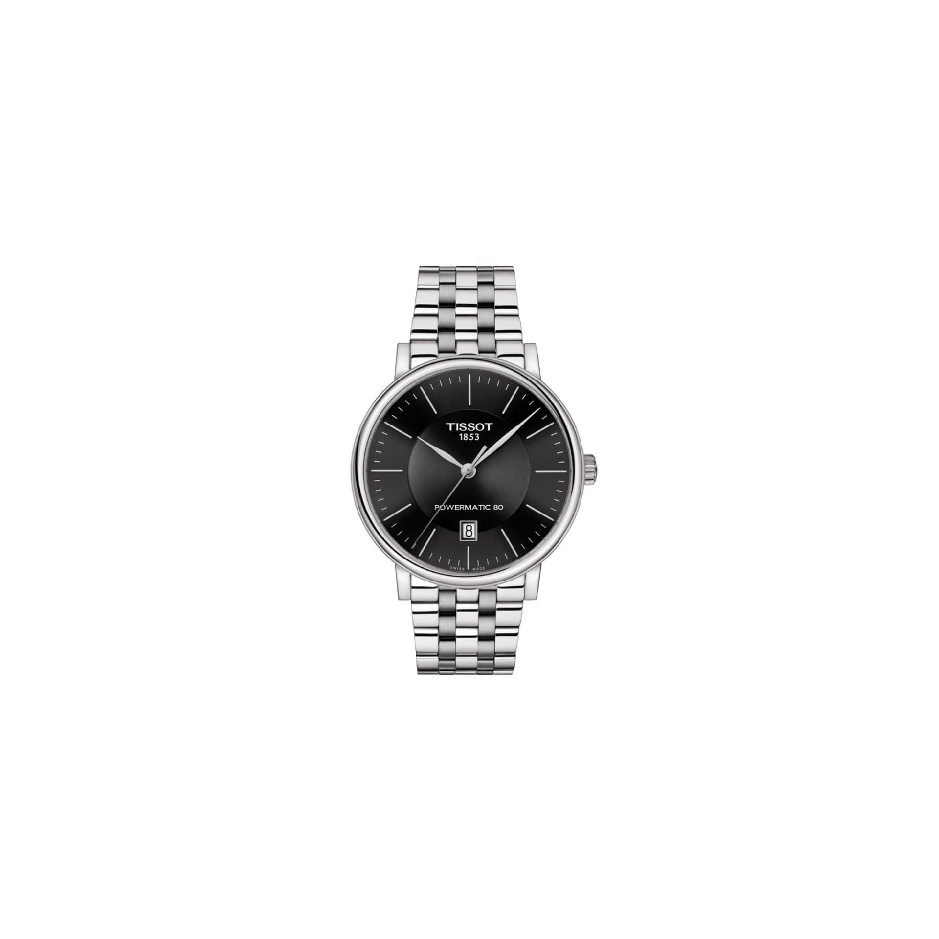 Tissot T-Classic Carson Premium Powermatic 80 — cadran noir