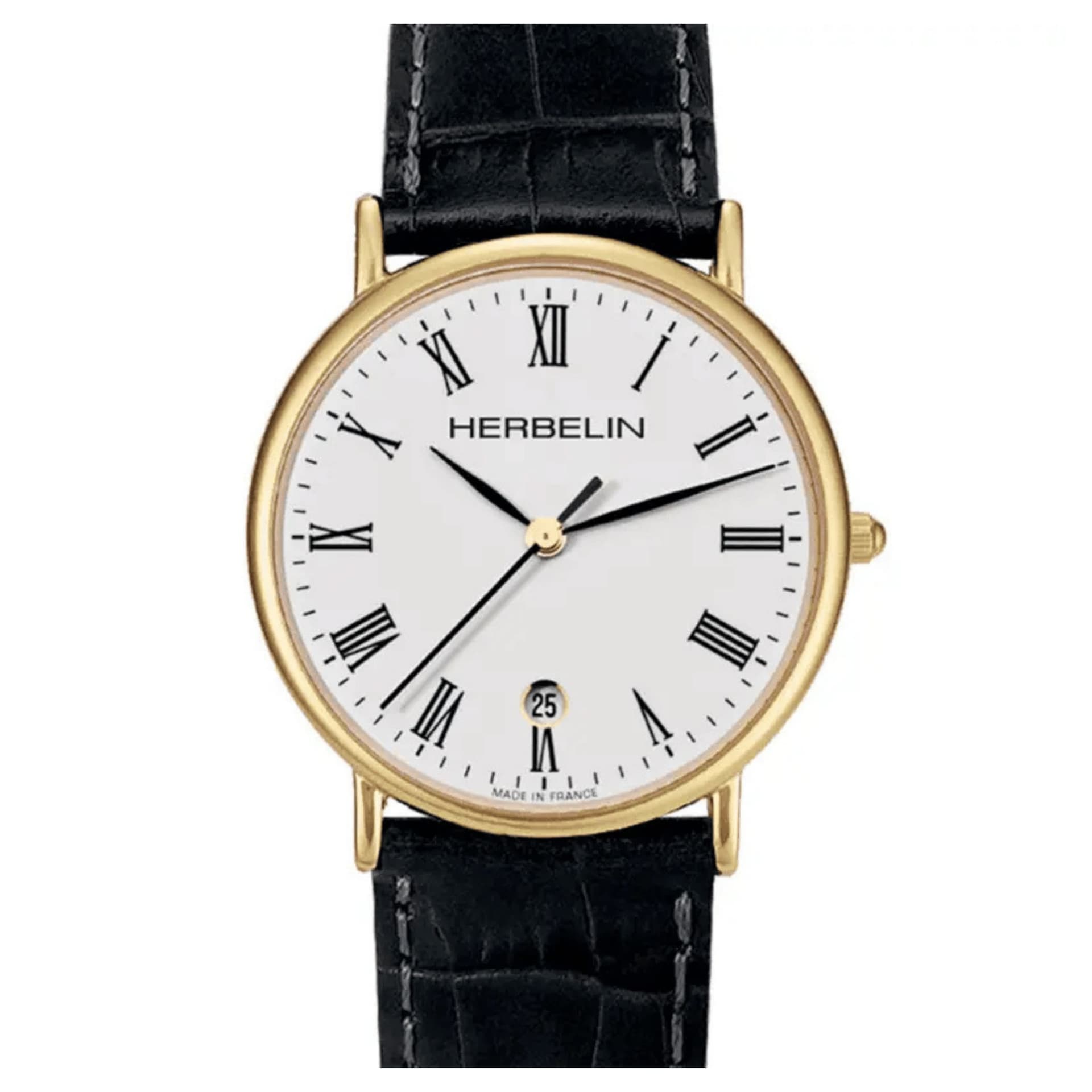 Michel Herbelin Montre Herbelin Classique Acier et PVD Doré 26 mm - 16845P01