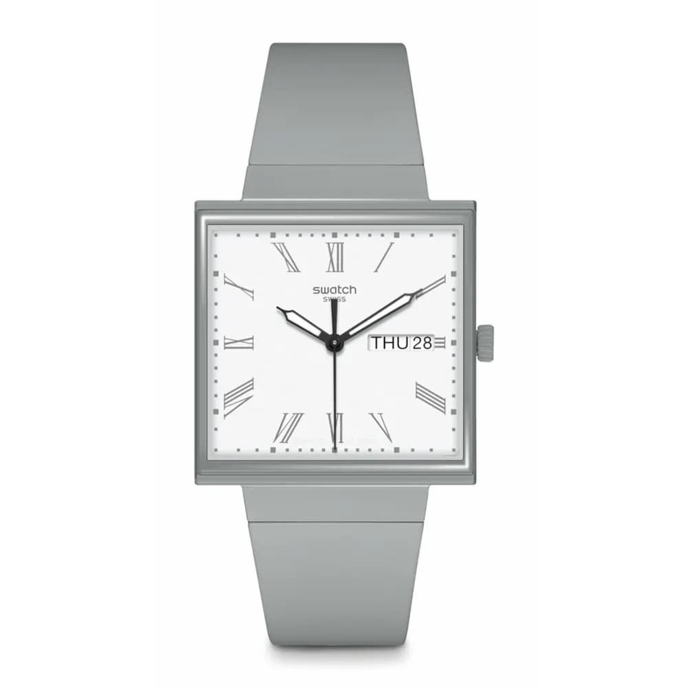 Swatch What if — boîtier gris
