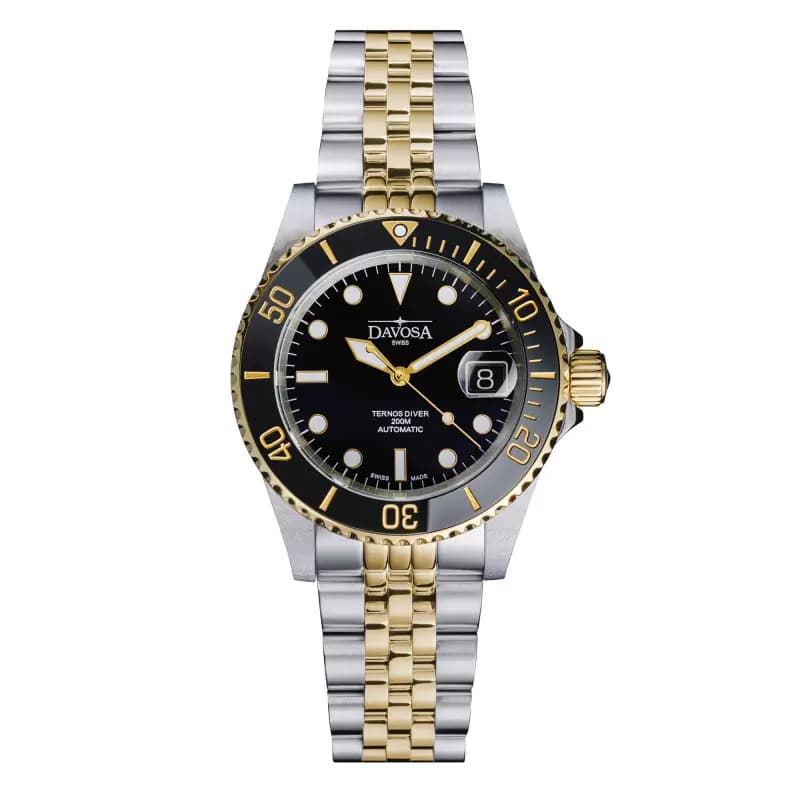 Davosa Montre Ternos Diver Automatic 40 mm Gold
