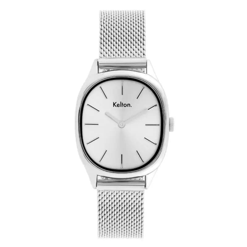 Kelton Montre Colorama Mesh Argent 9126262