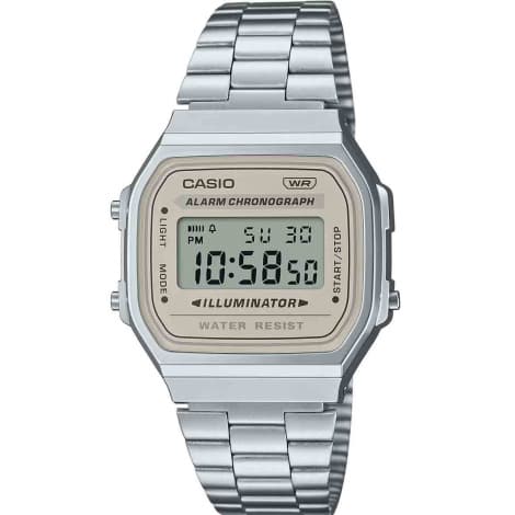 Casio Montre Casio Vintage - Série Iconic - Beige - A168WA-8AY