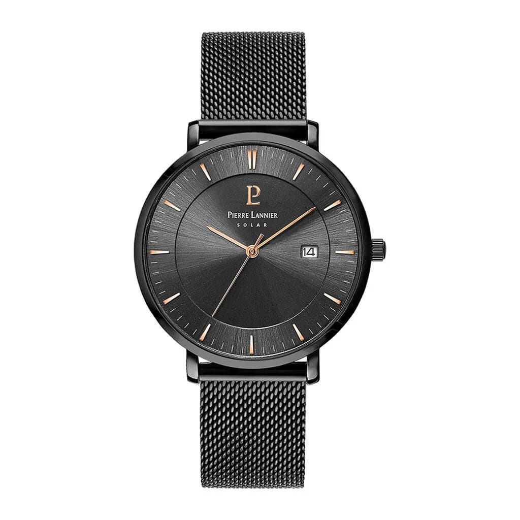 Pierre Lannier Montre Analogique Homme Pierre Lannier Acier Noir 209G439
