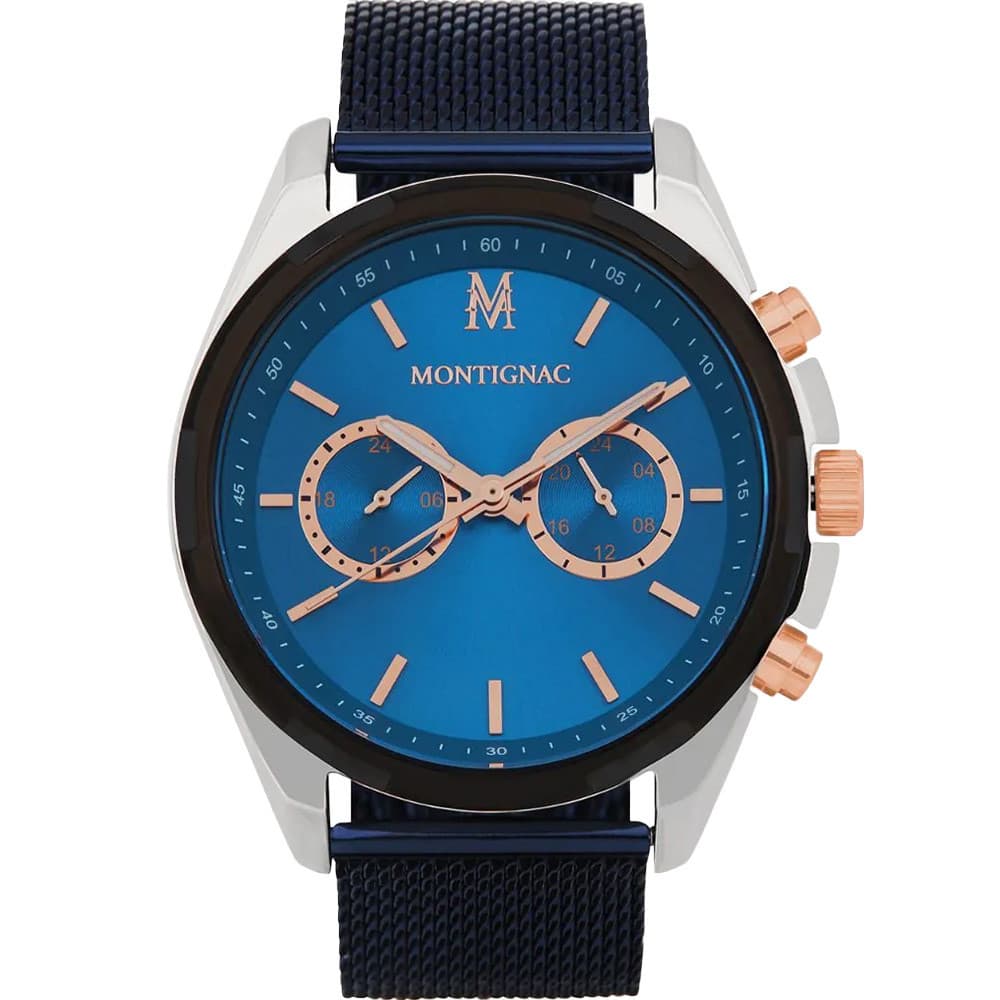 Montignac Montre Montignac en Acier