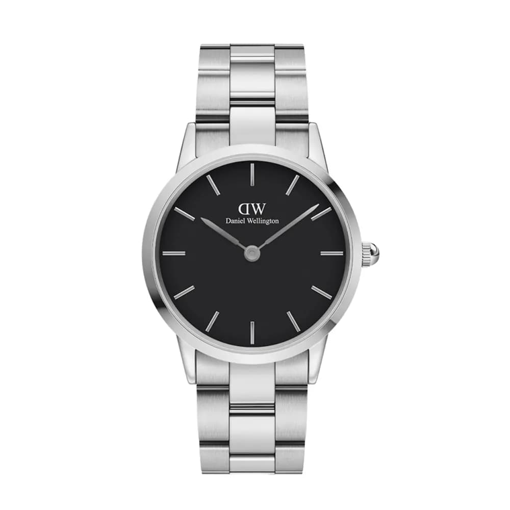 Daniel Wellington Montre quartz Femme Iconic Noir