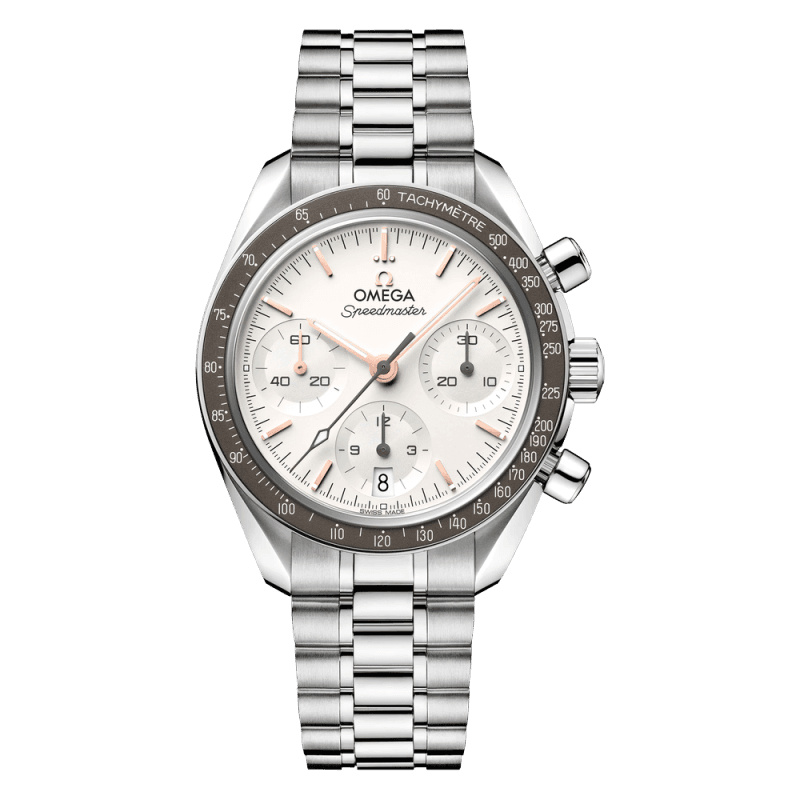 Omega Omega Speedmaster 38 38 mm, acier sur acier 324.30.38.50.02.003