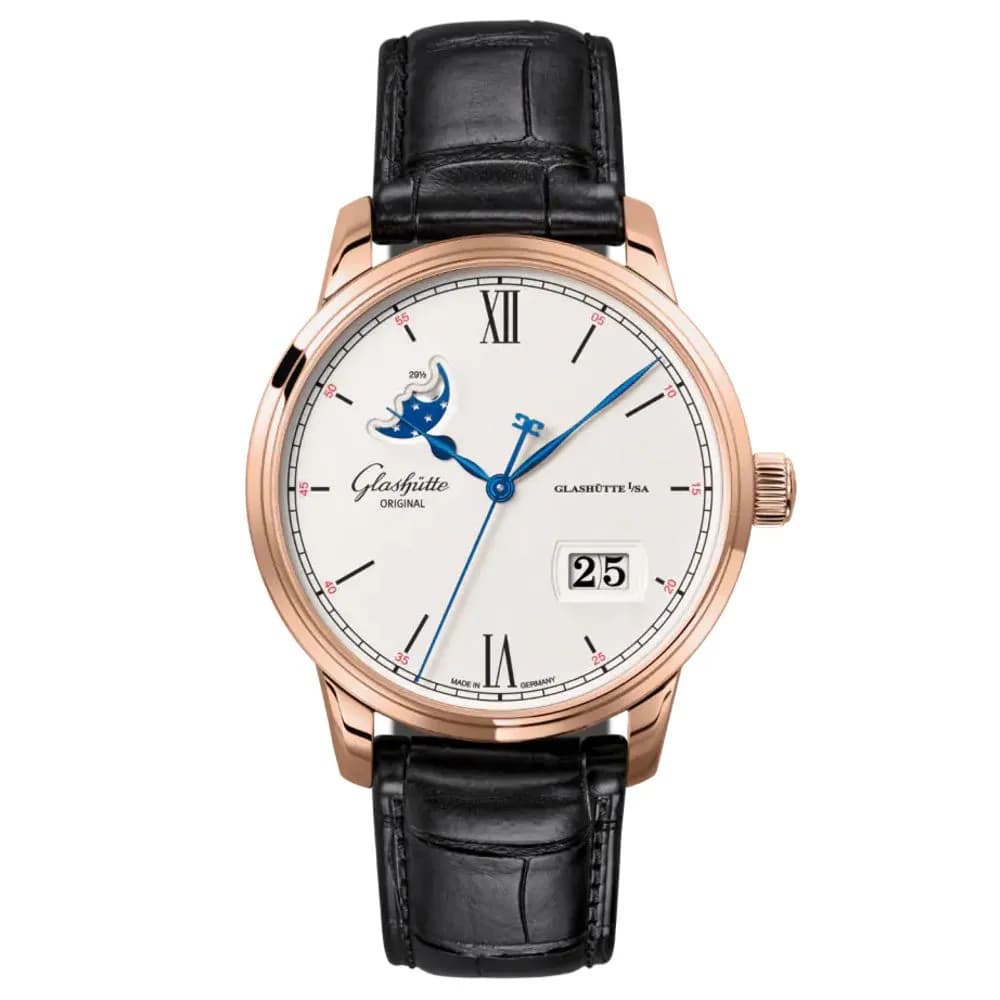Glashütte Original Senator Excellence Date Panorama Phase de Lune