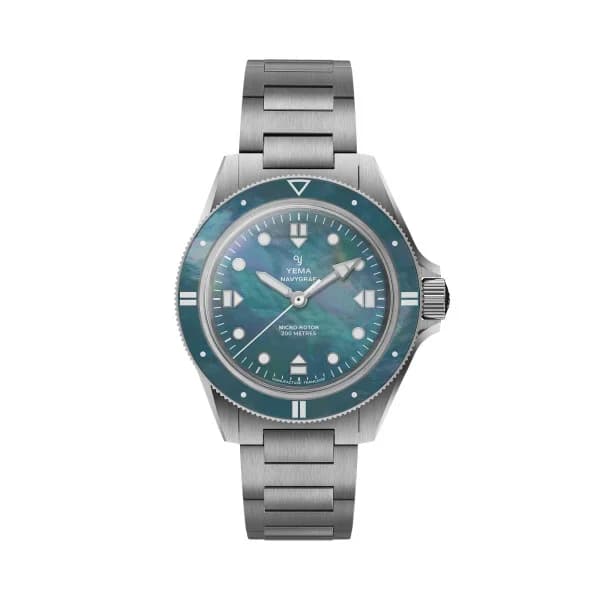 Yema Montre Yema Navygraf Pearl CMM.20 Edition Limitée Bracelet Acier