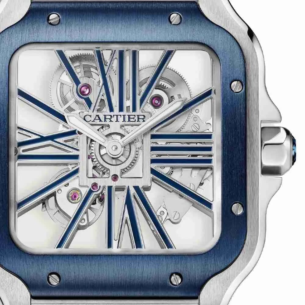 Cartier Santos — acier 40 mm