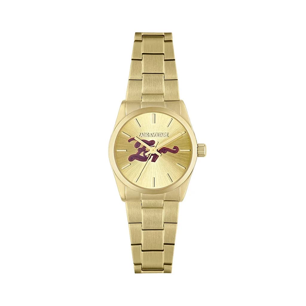 ZADIG & VOLTAIRE Montre Zadig et Voltaire Collection Zadig 33 en Acier et PVD Doré