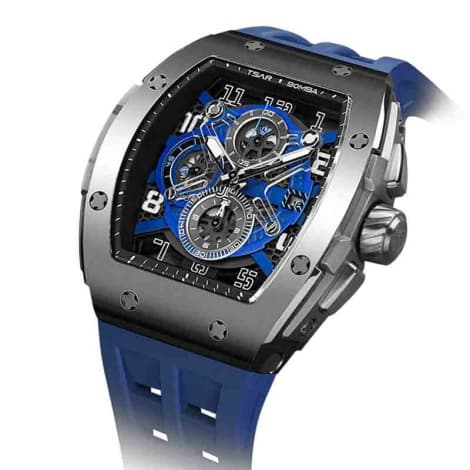 Tsar Bomba Montre Tsar Bomba - Elemental Series - Quartz - Bleu - TB8211Q03