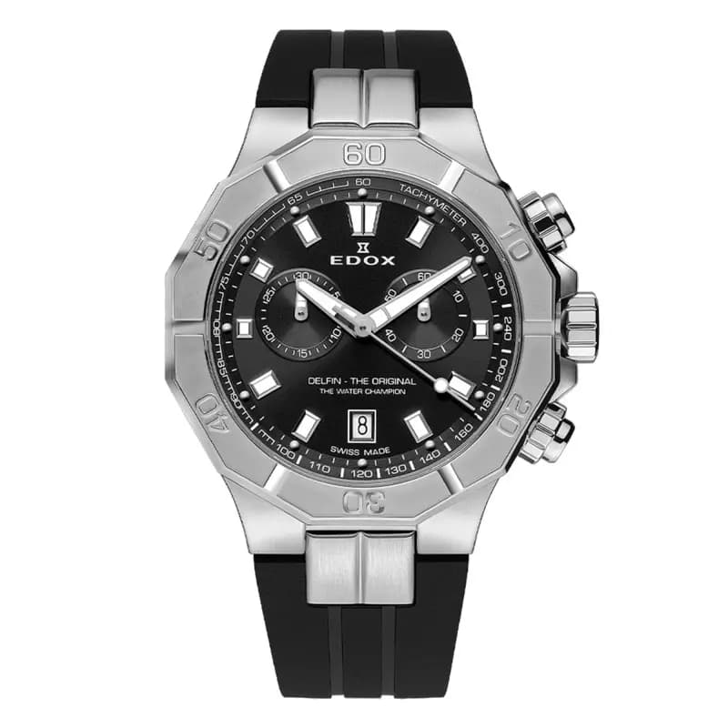Edox Montre Delfin the Original Chronograph 10113-3CA-NIN