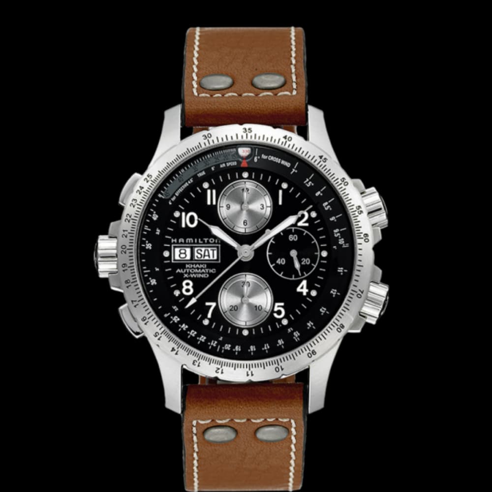 Hamilton Montre automatique Homme Khaki aviation Noir
