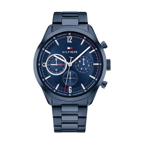 Tommy Hilfiger Montre Homme TOMMY HILFIGER en Acier Bleu