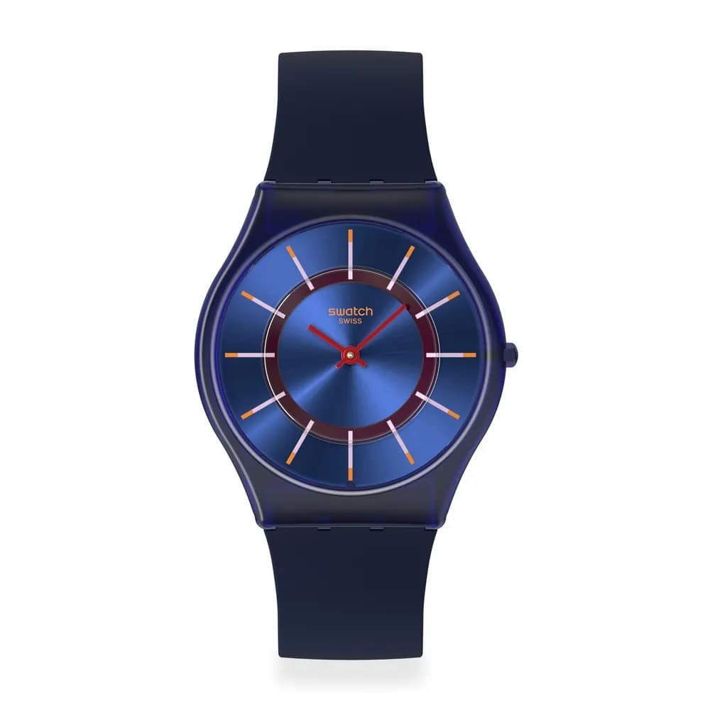 Swatch Essentials — boîtier violet
