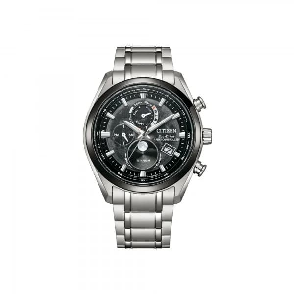 Citizen Montre Citizen Tsuki Yomi Eco Drive 43 mm- BY1018-80E