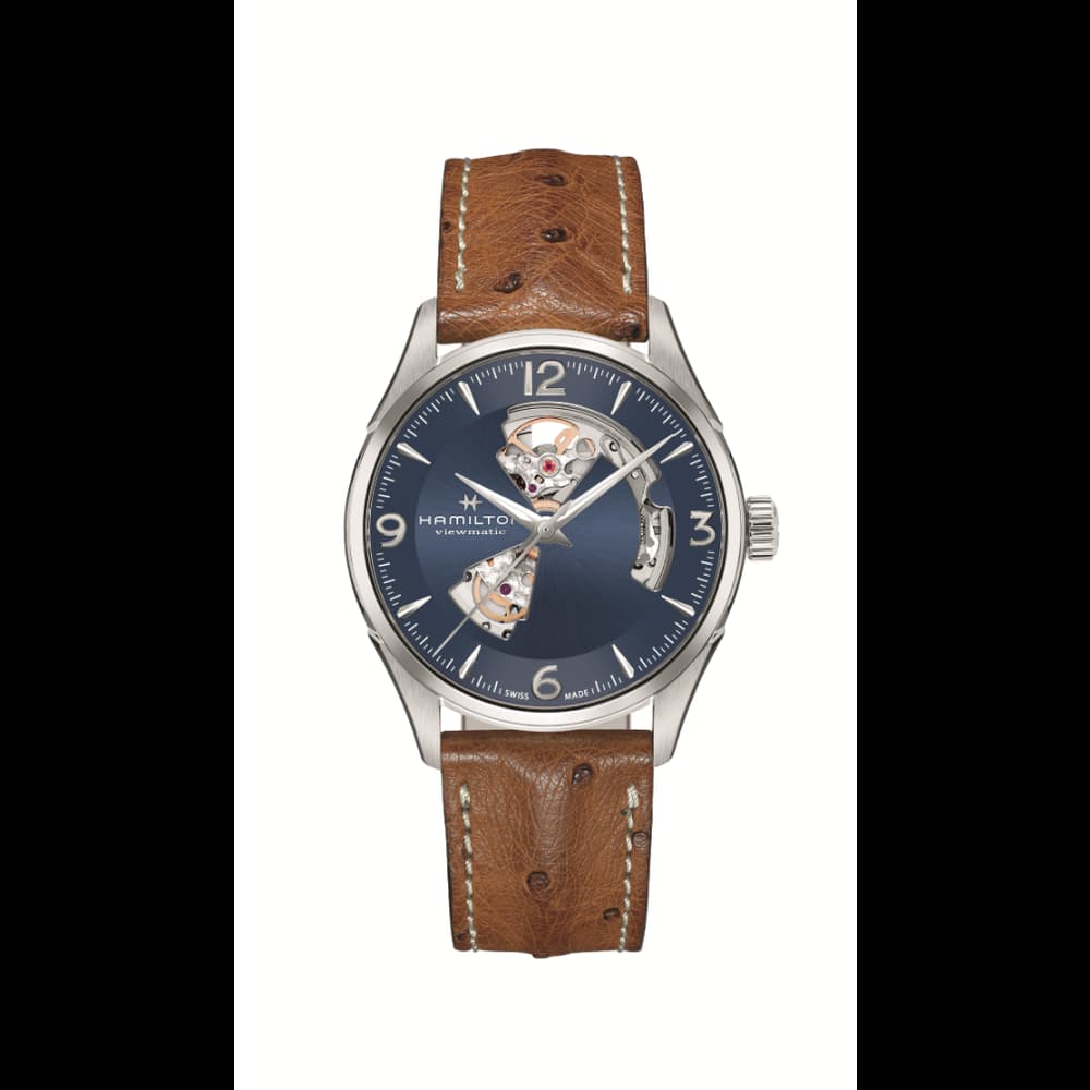 Hamilton Montre automatique Homme Jazzmaster Bleu