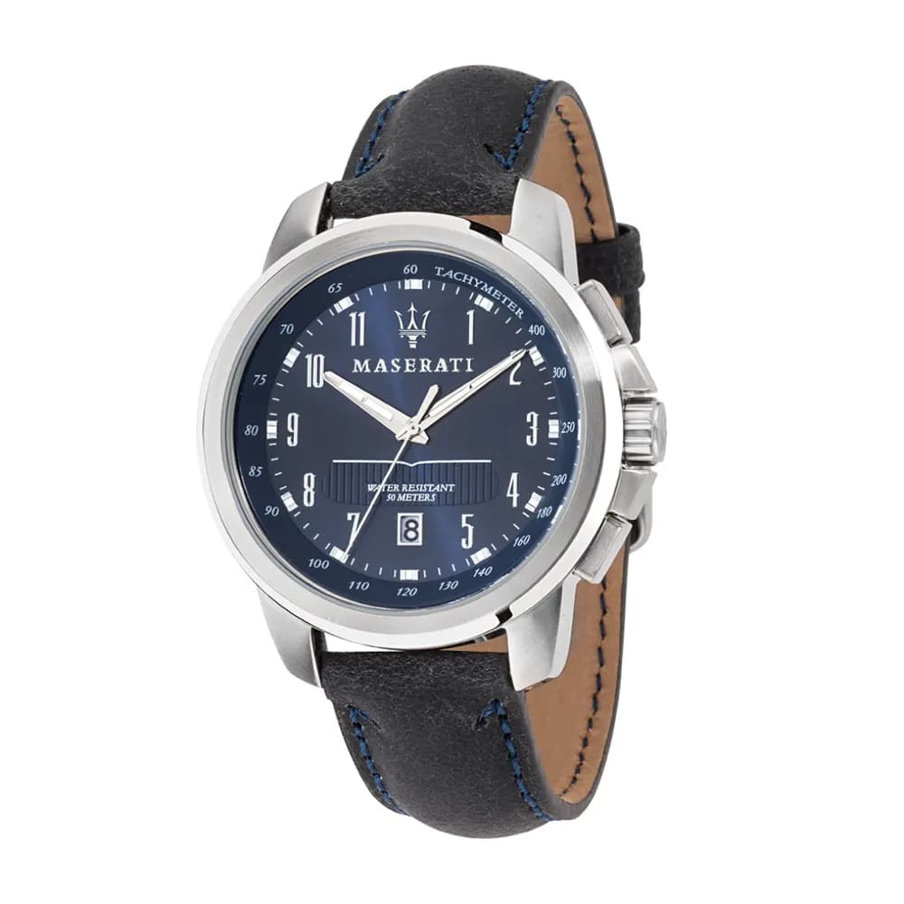 Maserati Montre quartz Homme Successo Bleu