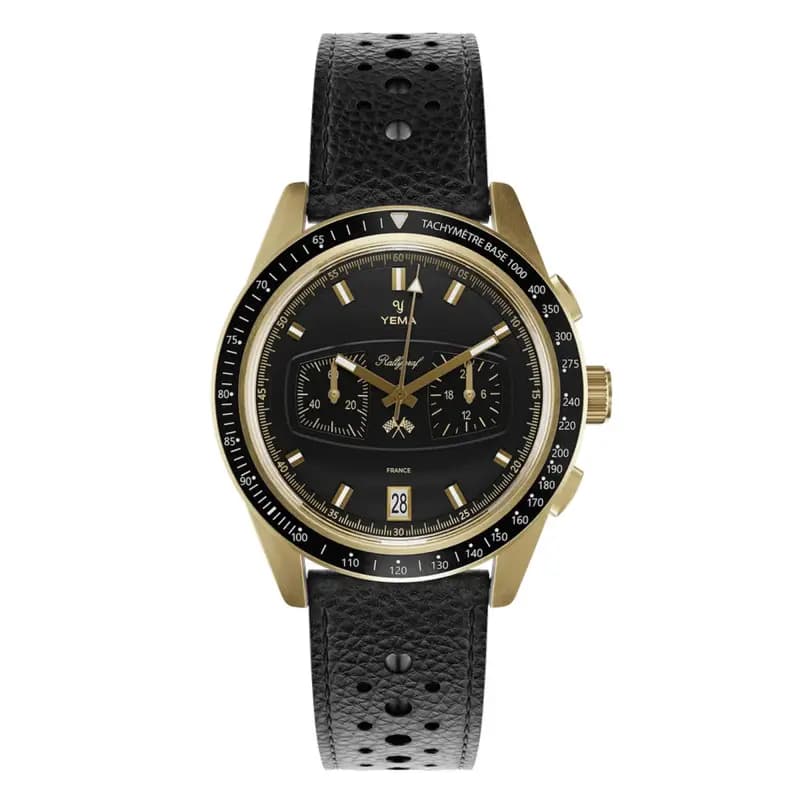 Yema Montre Rallygraf Meca-Quartz Classic Racing School YMHF1585-AA