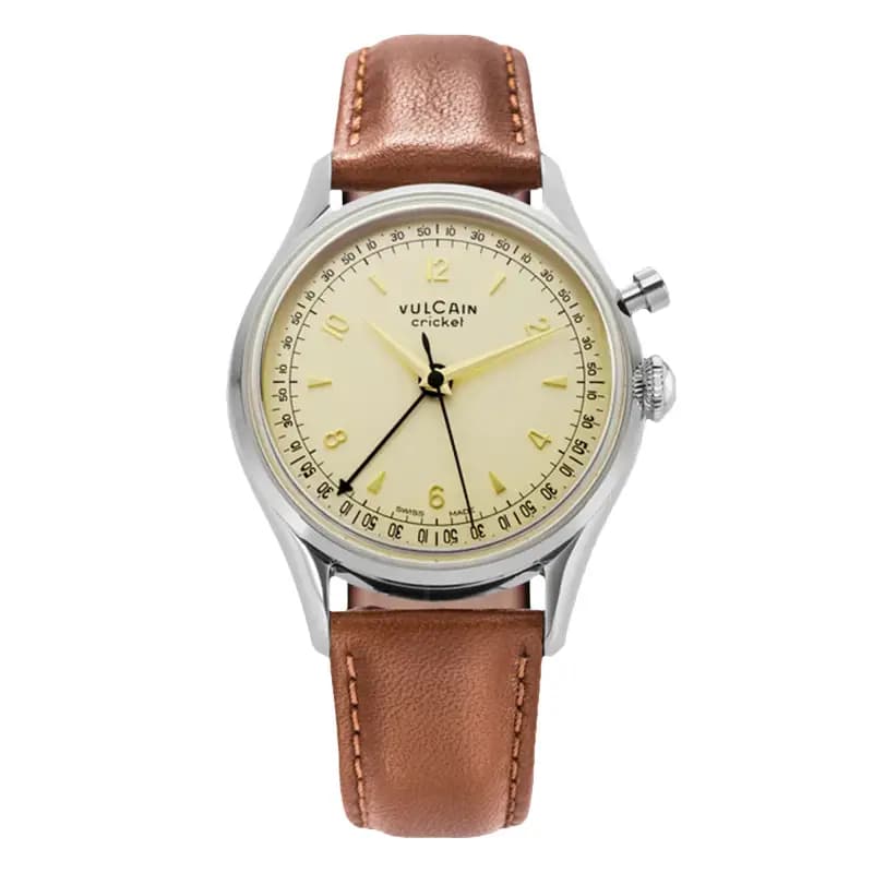 Vulcain Montre Cricket Tradition 39mm Eggshell 100168A76.BAC207