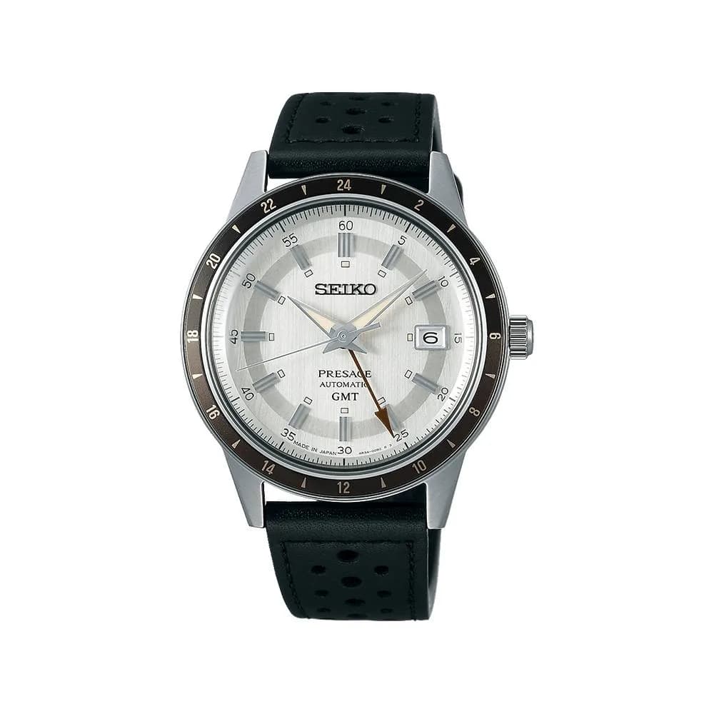 Seiko Presage — bracelet marron