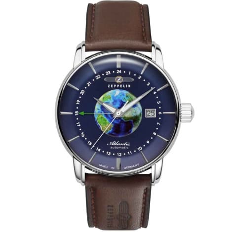 Zeppelin Montre Zeppelin Atlantic Auto Automatique Cadran Bleu - 84683