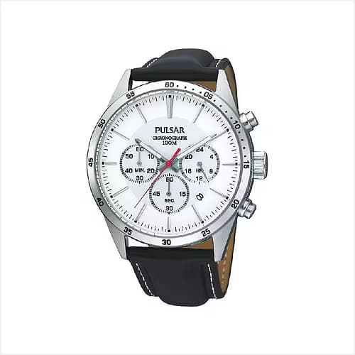 Pulsar Montre Analogique Homme Pulsar Cuir Noir PT3007X - Cleor
