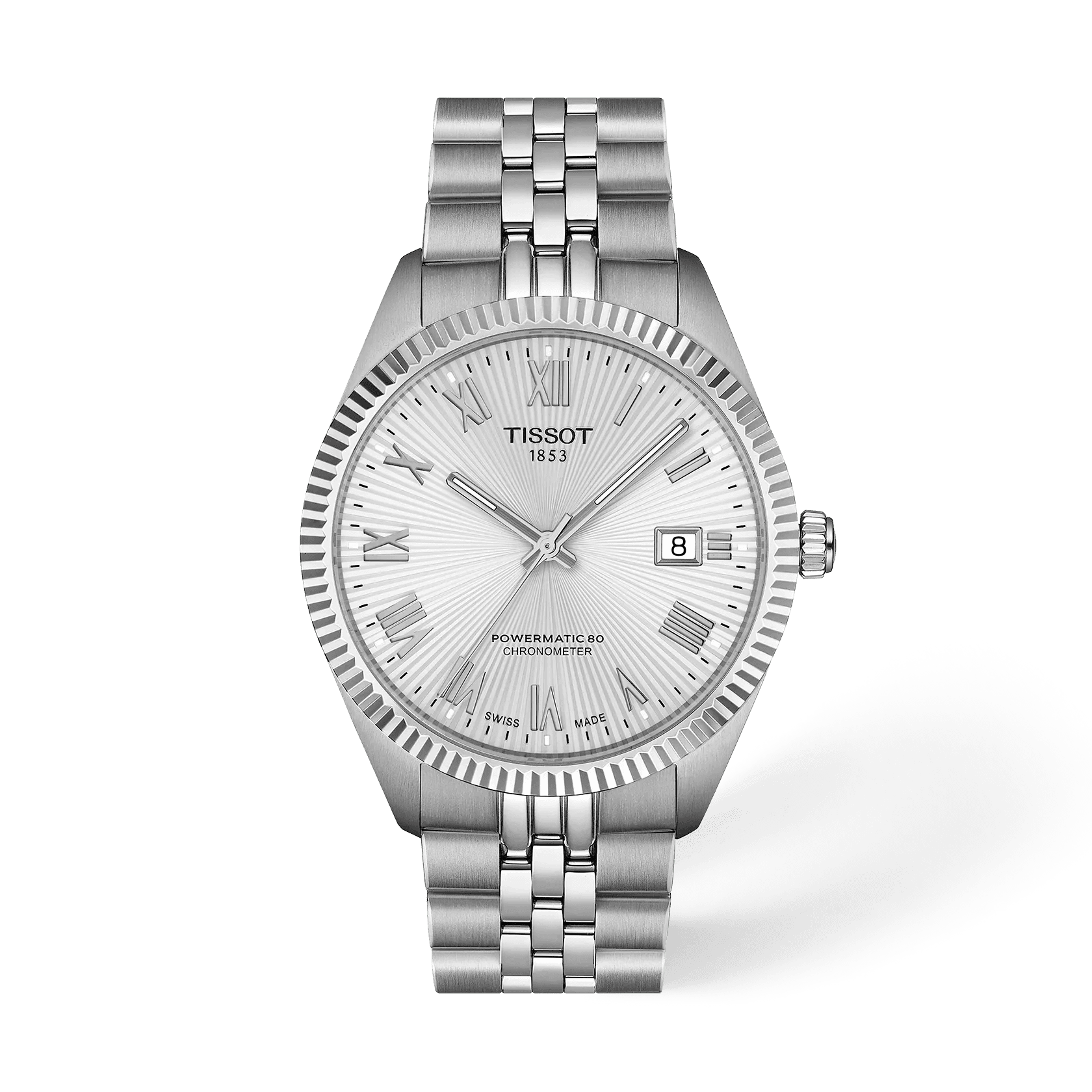 Tissot Ballade 39 mm — boîtier argenté