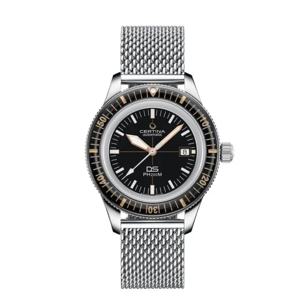 Certina Montre Certina DS PH200M Powermatic 80 Automatique Cadran Noir