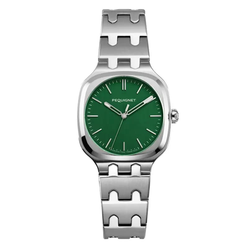 Pequignet Montre Concorde Vert Impérial 30mm 9042493