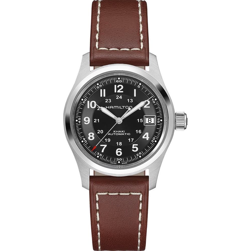 Hamilton Montre Automatique Hamilton en Cuir