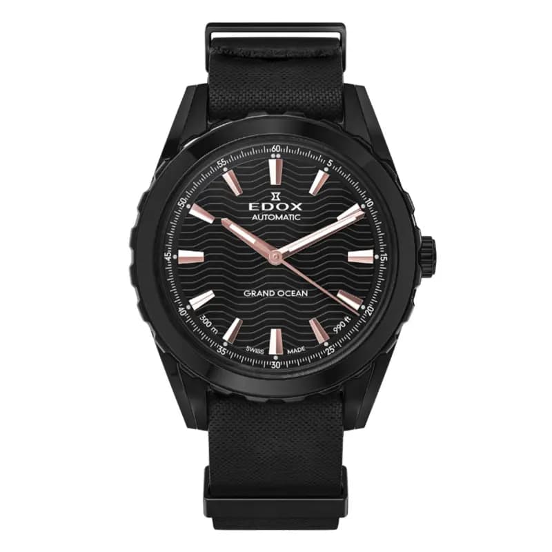 Edox Montre Grand Ocean Automatic 80140-37NAN-NIR
