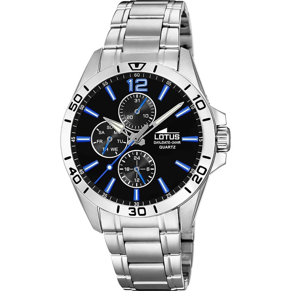 Lotus Montre Multifonction Noire 18812/4