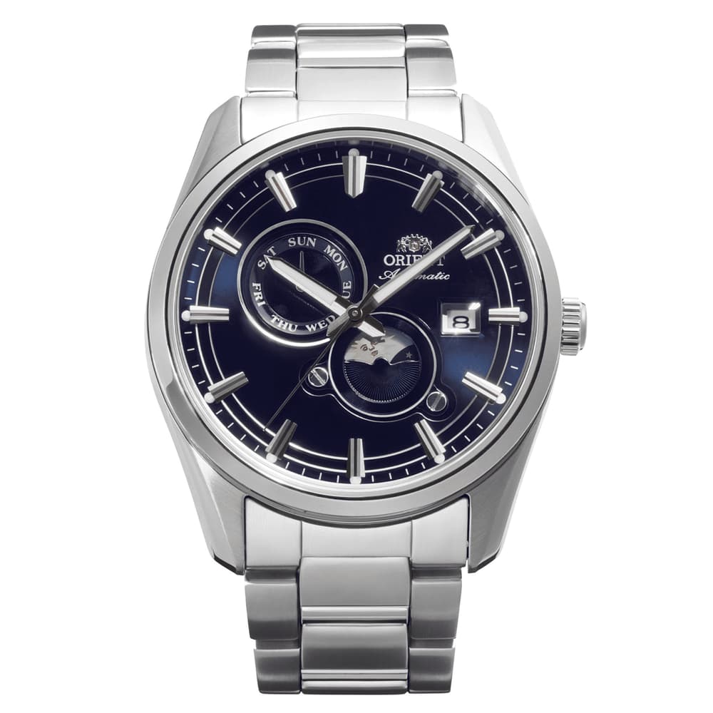 Orient Montre automatique Homme Stretto Bleu foncé