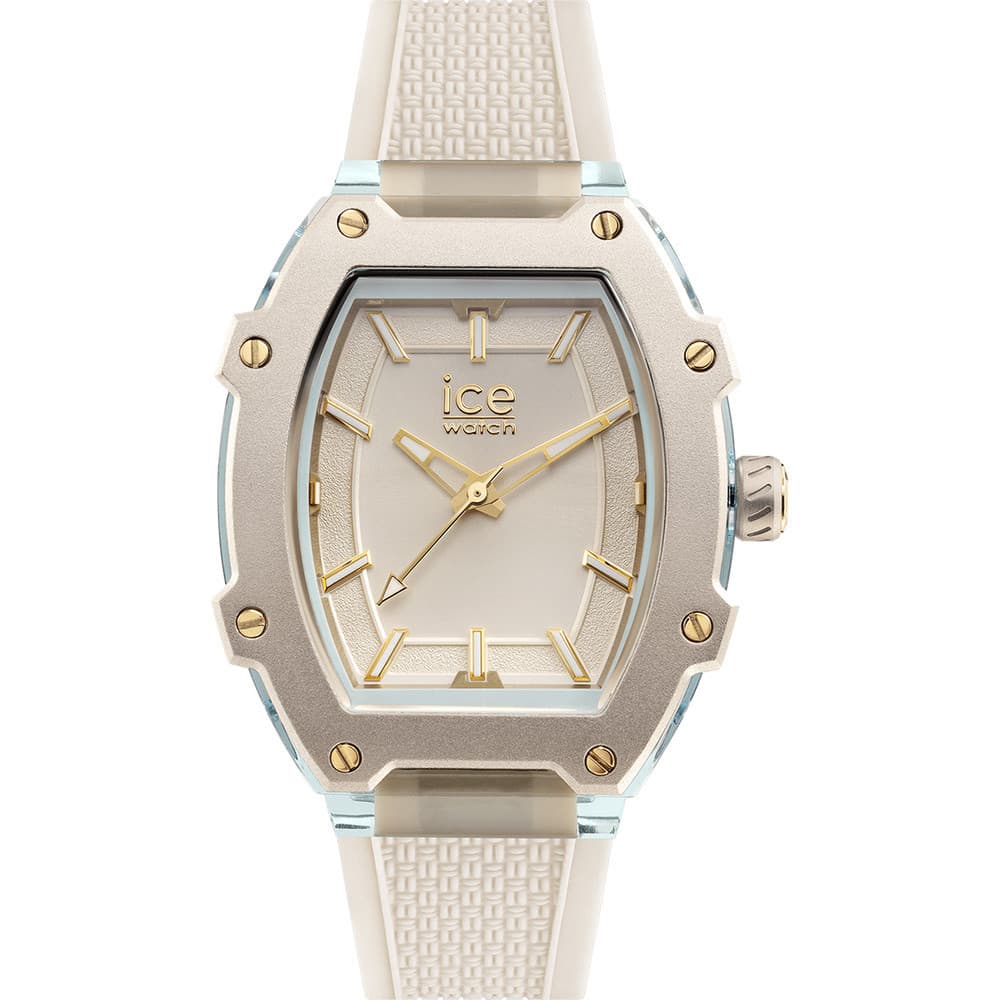 Ice Watch Montre Ice Watch Collection Ice Boliday en Silicone Beige