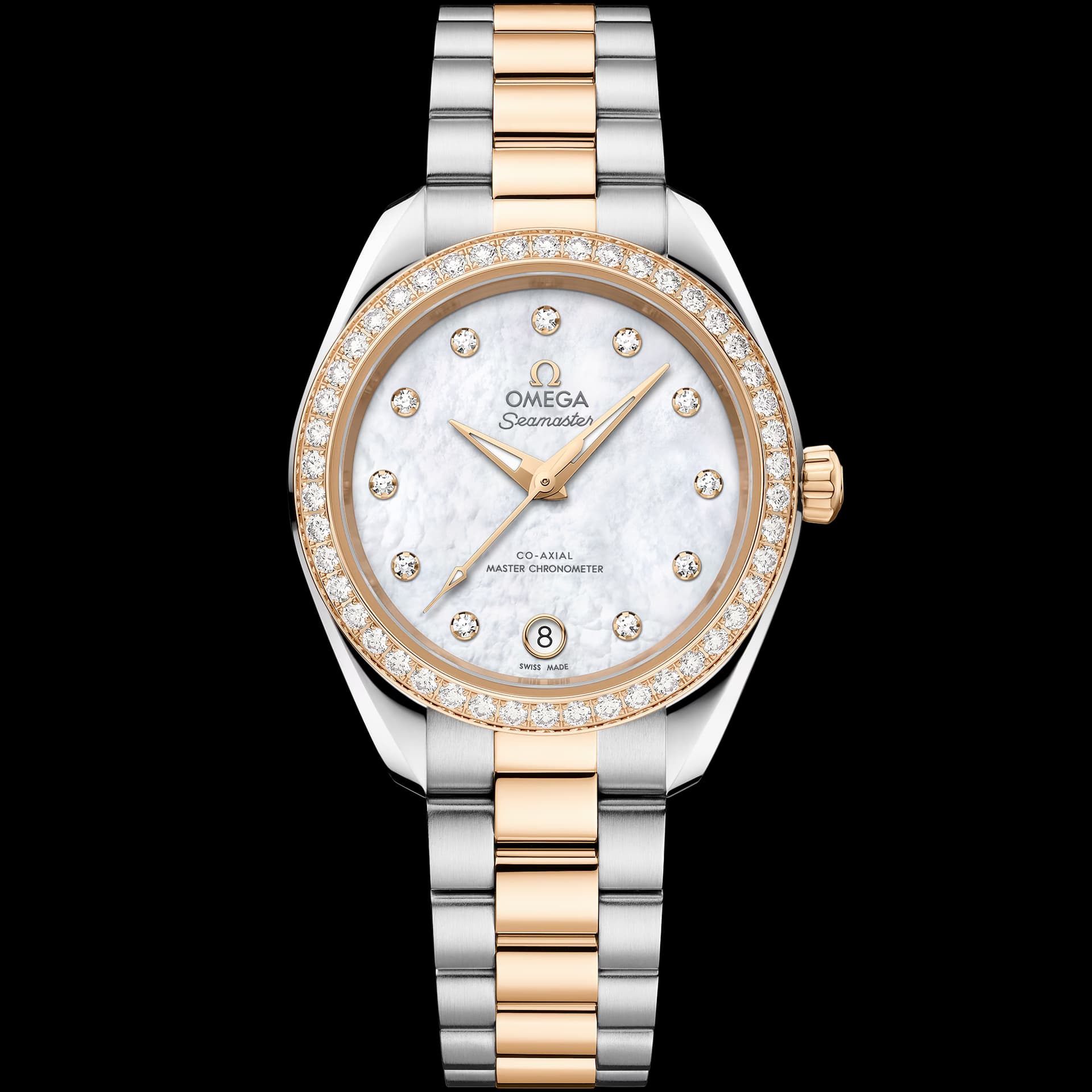 Omega Seamaster 30 mm Aqua Terra — cadran blanc
