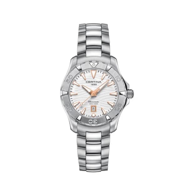 Certina Montre Certina DS Action Lady 34mm Quartz Cadran Blanc